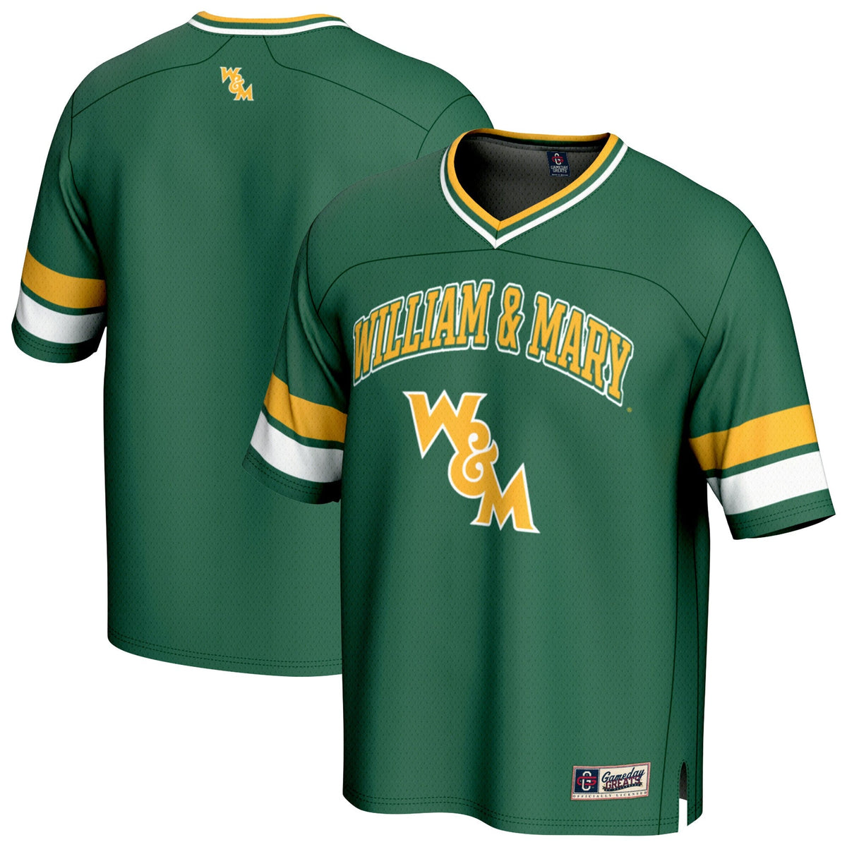 William & Mary Tribe Football Jersey - Green product image 2, provided for visual reference and product detail review