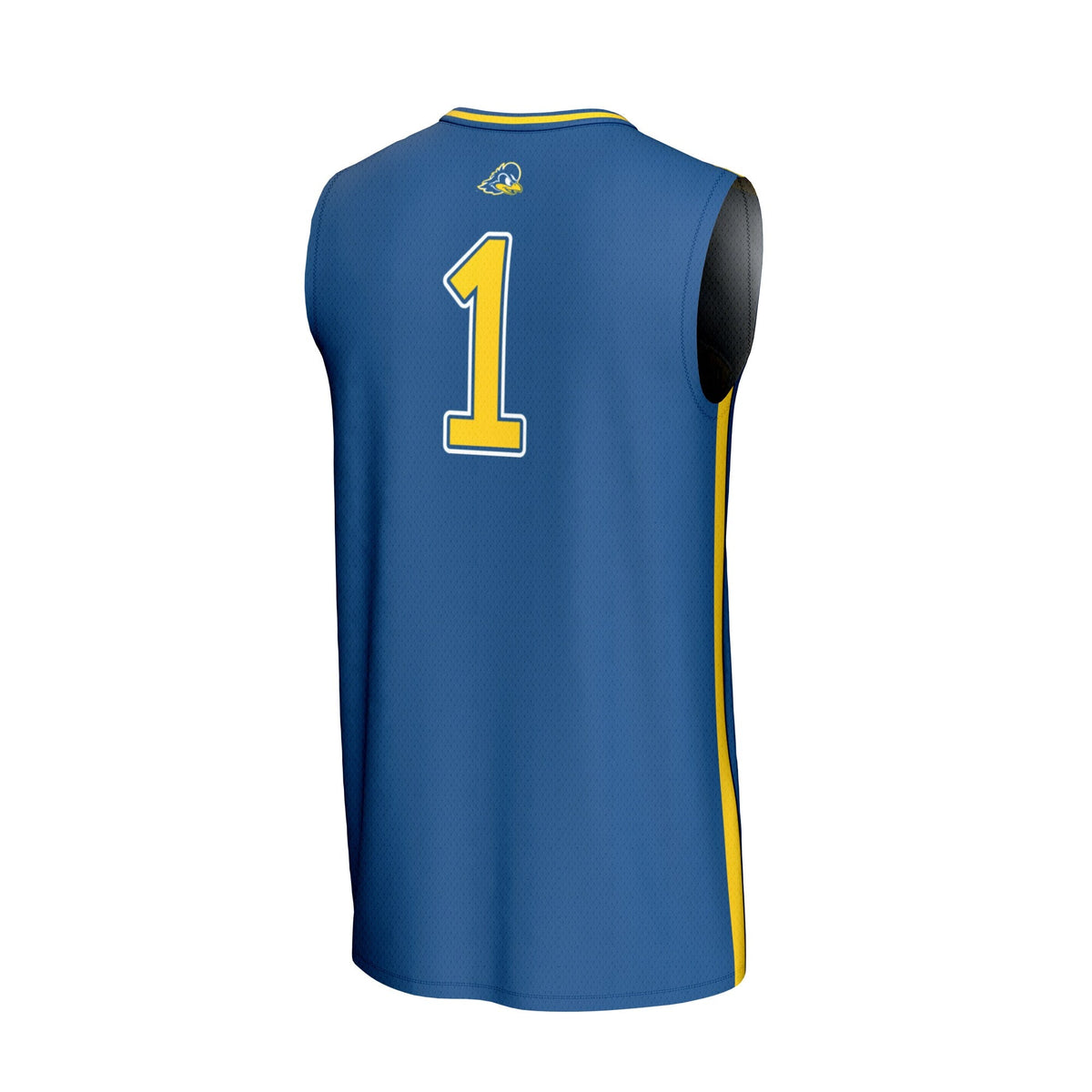 #1 Delaware Fightin' Blue Hens Lightweight Collegiate Basketball Fashion Jersey - Royal product image 4, provided for visual