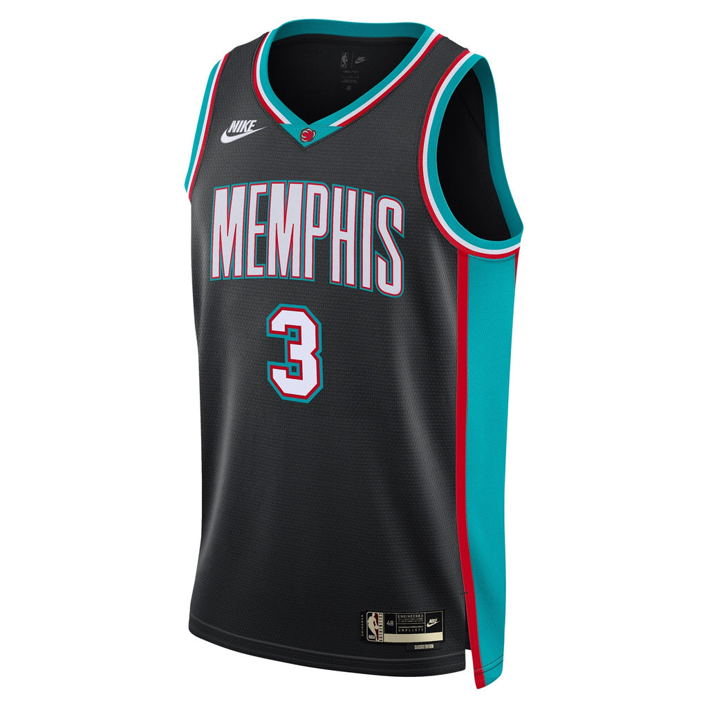 Memphis Grizzlies Classic Edition Jersey - Black - Kentavious Caldwell-Pope product image 3, provided for visual reference