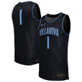 Villanova Wildcats Replica Basketball Jersey - Navy product image 1, provided for visual reference and product detail review