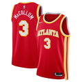 Atlanta Hawks Icon Edition Swingman Jersey - Red - CJ McCollum product image 1, provided for visual reference and product