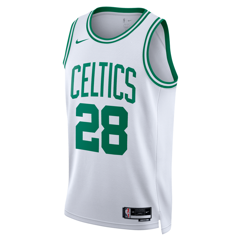 Boston Celtics Association Edition Swingman Jersey - White - Hugo González product image 3, provided for visual reference