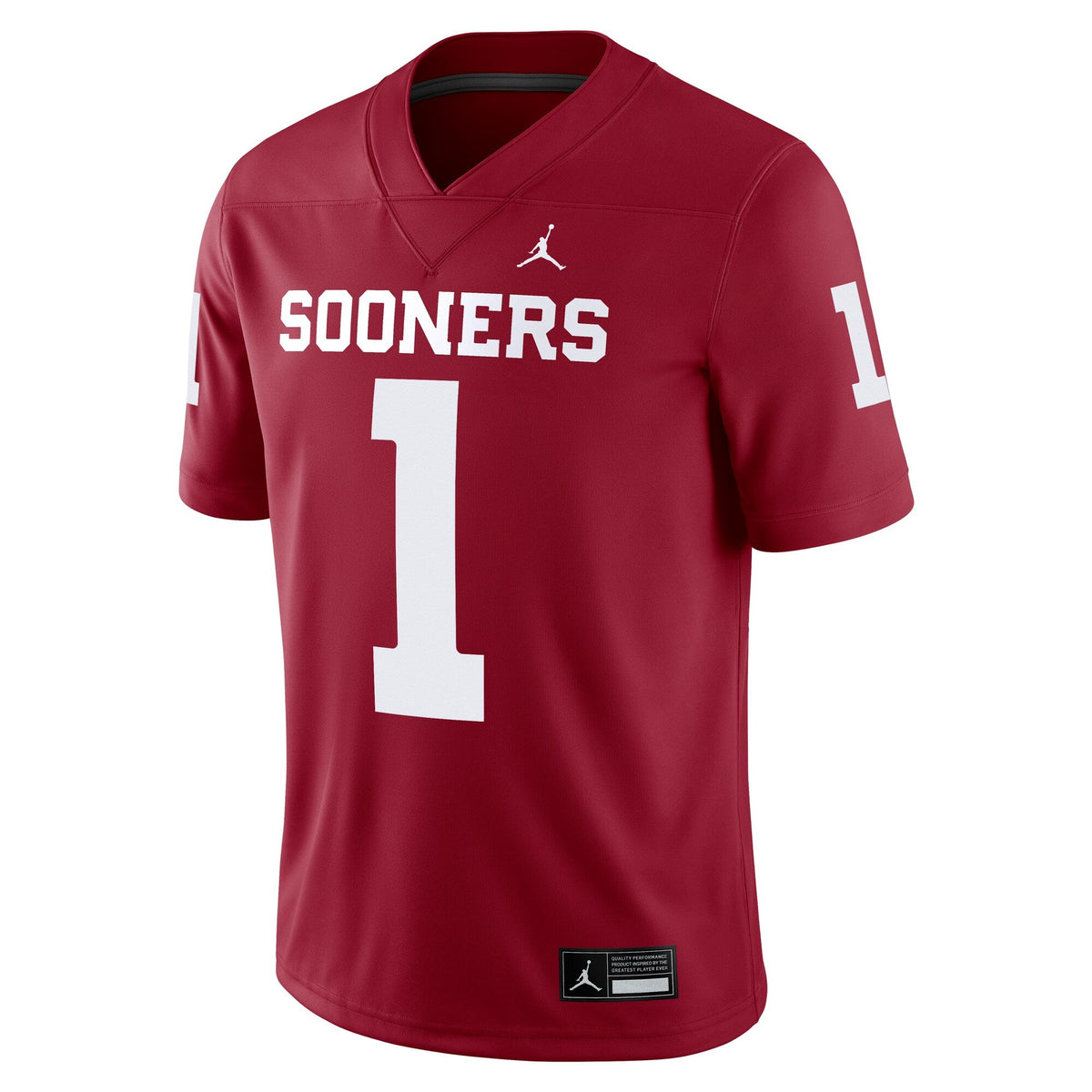 Kyler Murray Oklahoma Sooners Game Jersey - Crimson product image 3, provided for visual reference and product detail review