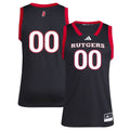 #1 Black Rutgers Scarlet Knights Replica Swingman Jersey product image 1, provided for visual reference and product detail