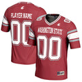 Washington State Cougars NIL Pick-A-Player Football Jersey - Crimson product image 1, provided for visual reference and