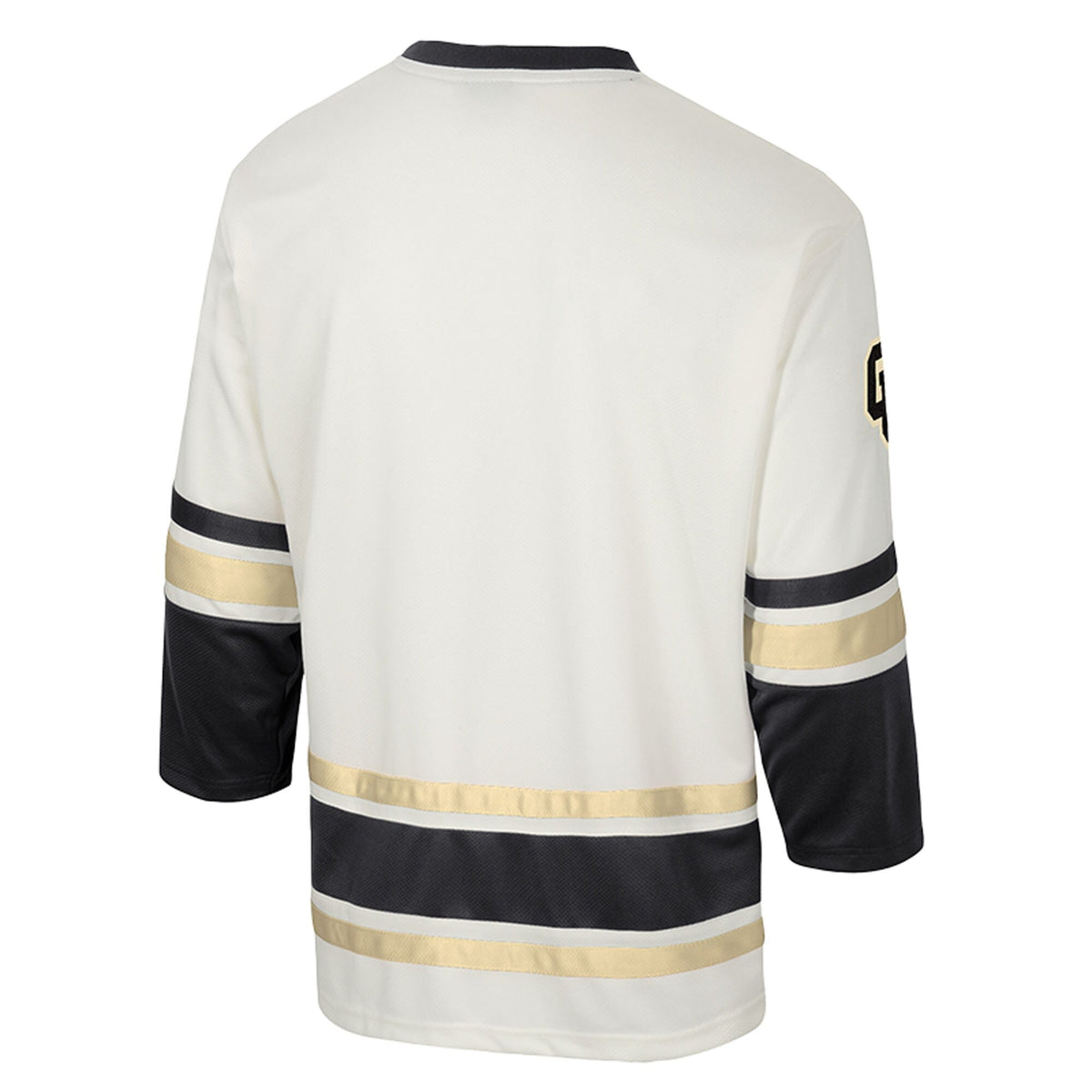 Colorado Buffaloes Puck Proud Fashion Hockey Jersey - Cream product image 4, provided for visual reference and product