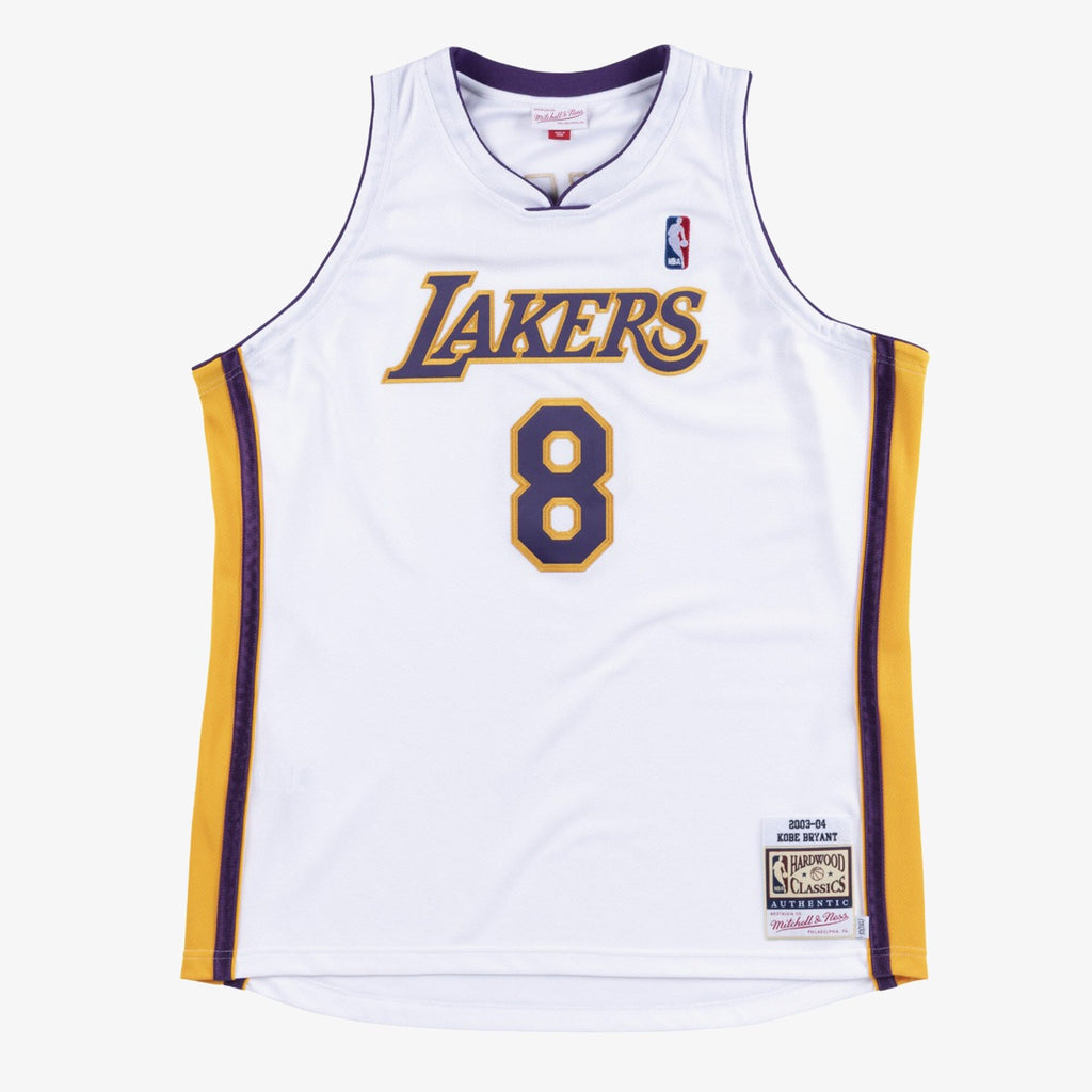 Los Angeles Lakers 2004 Alternate Authentic Jersey - White product image 3, provided for visual reference and product detail