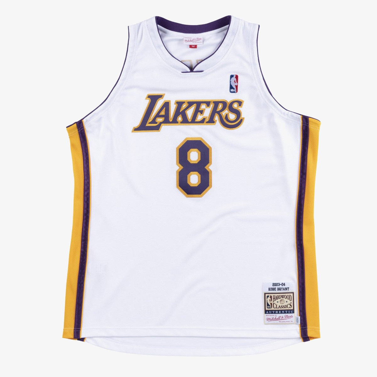 Los Angeles Lakers 2004 Alternate Authentic Jersey - White product image 3, provided for visual reference and product detail