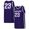 #23 Kansas State Wildcats Replica Basketball Jersey - Purple product image 1, provided for visual reference and product