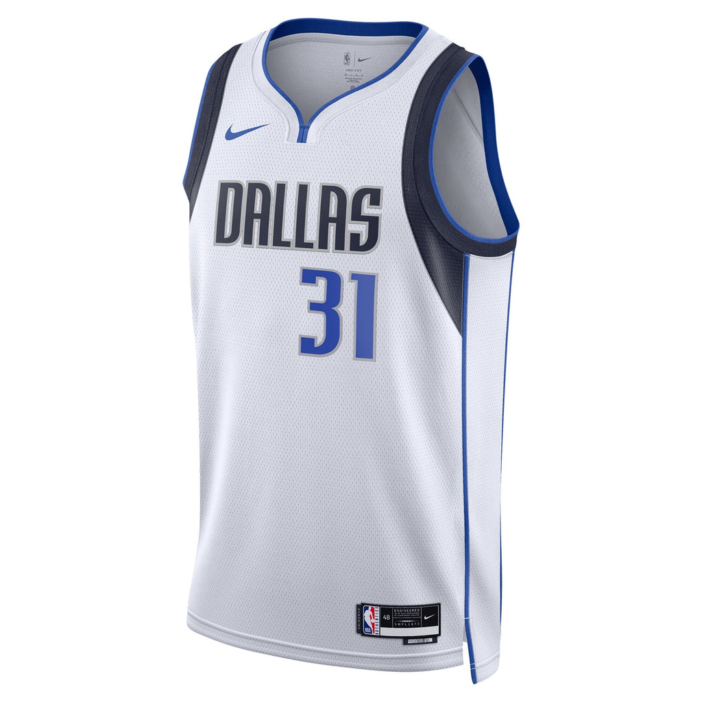 Dallas Mavericks Association Edition Swingman Jersey - White - Klay Thompson product image 3, provided for visual reference