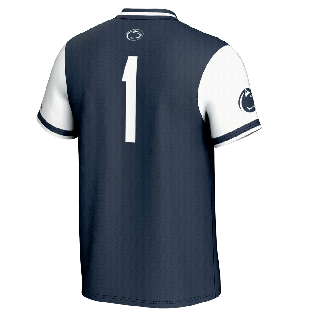 #1 Penn State Nittany Lions Lightweight Softball Jersey - Navy product image 4, provided for visual reference and product