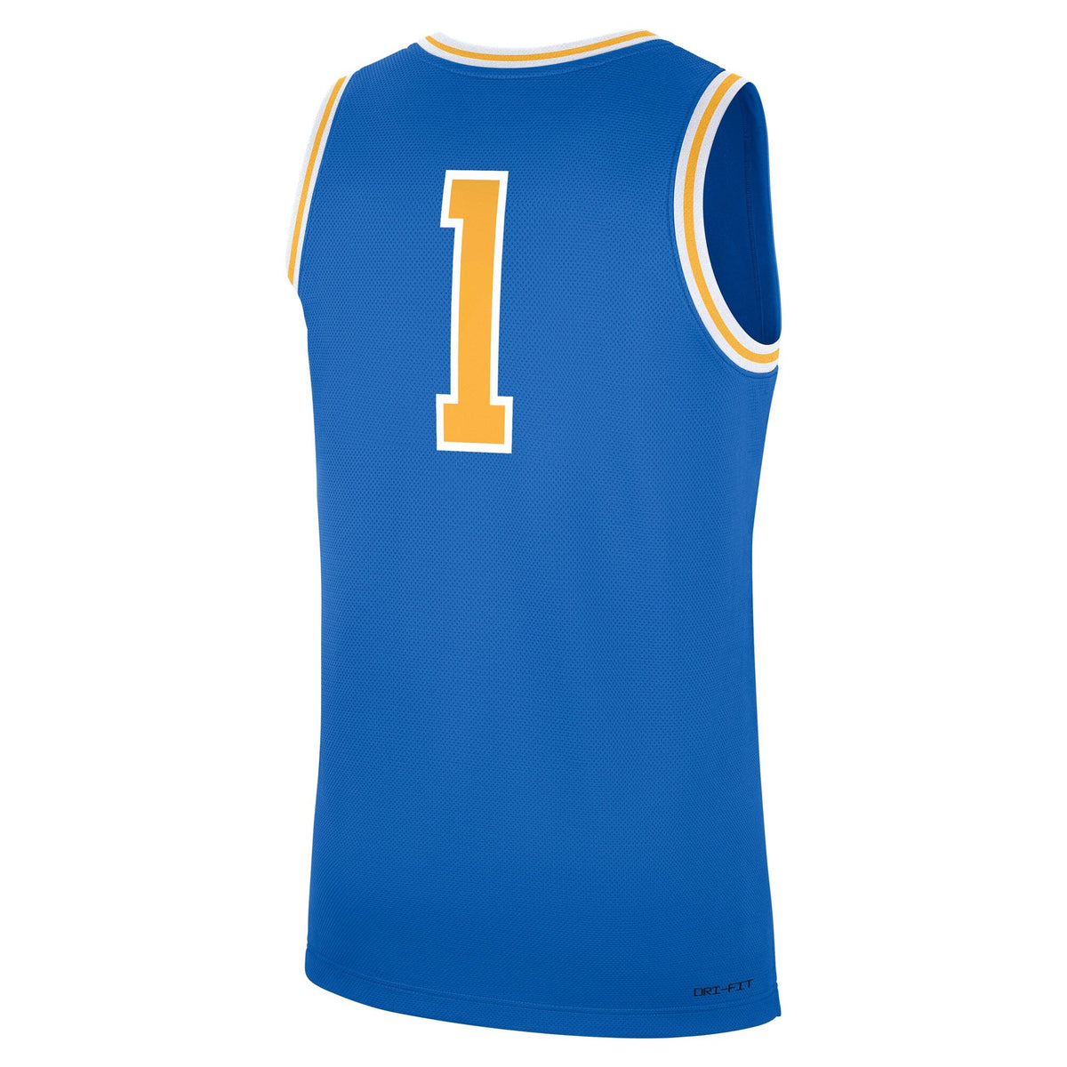 UCLA Bruins Road Replica Basketball Jersey - Blue product image 4, provided for visual reference and product detail review