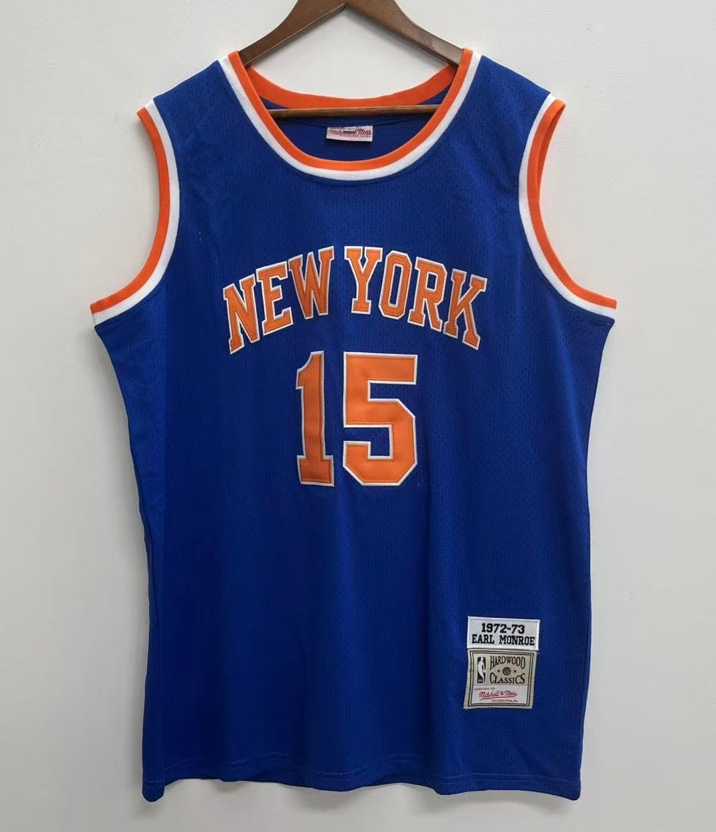 Earl Monroe YOUTH KIDS New York Knicks Official NBA Jersey product image 2