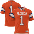 #1 Florida Gators Football Jersey - Orange product image 1, provided for visual reference and product detail review