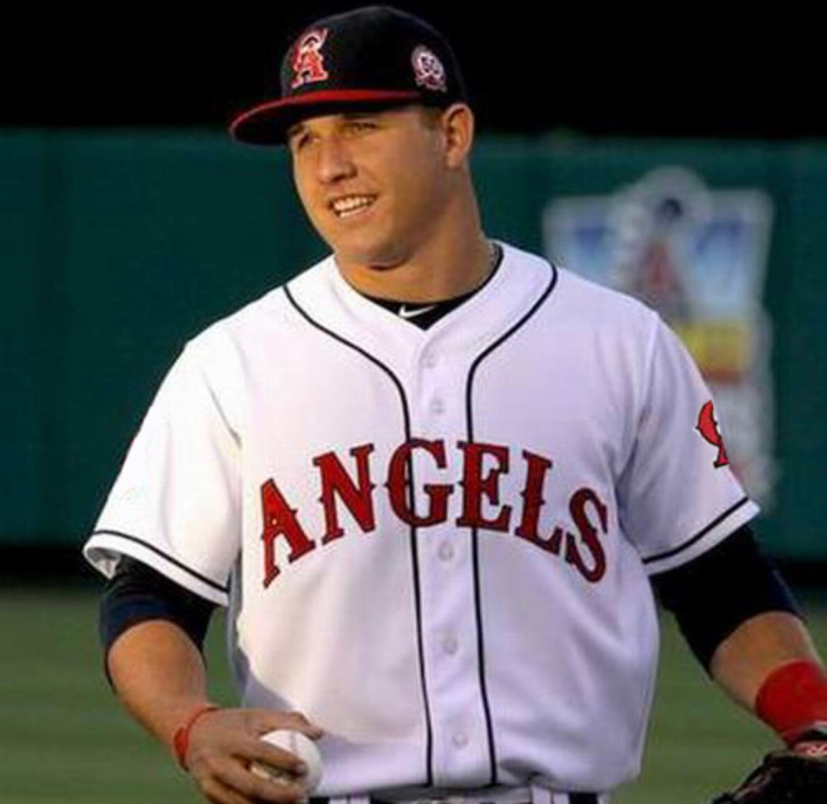 Mike Trout 2012 Anaheim California Angels Official MLB product image 3