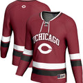 UChicago Maroons Spirit Hockey Jersey - Maroon product image 1, provided for visual reference and product detail review