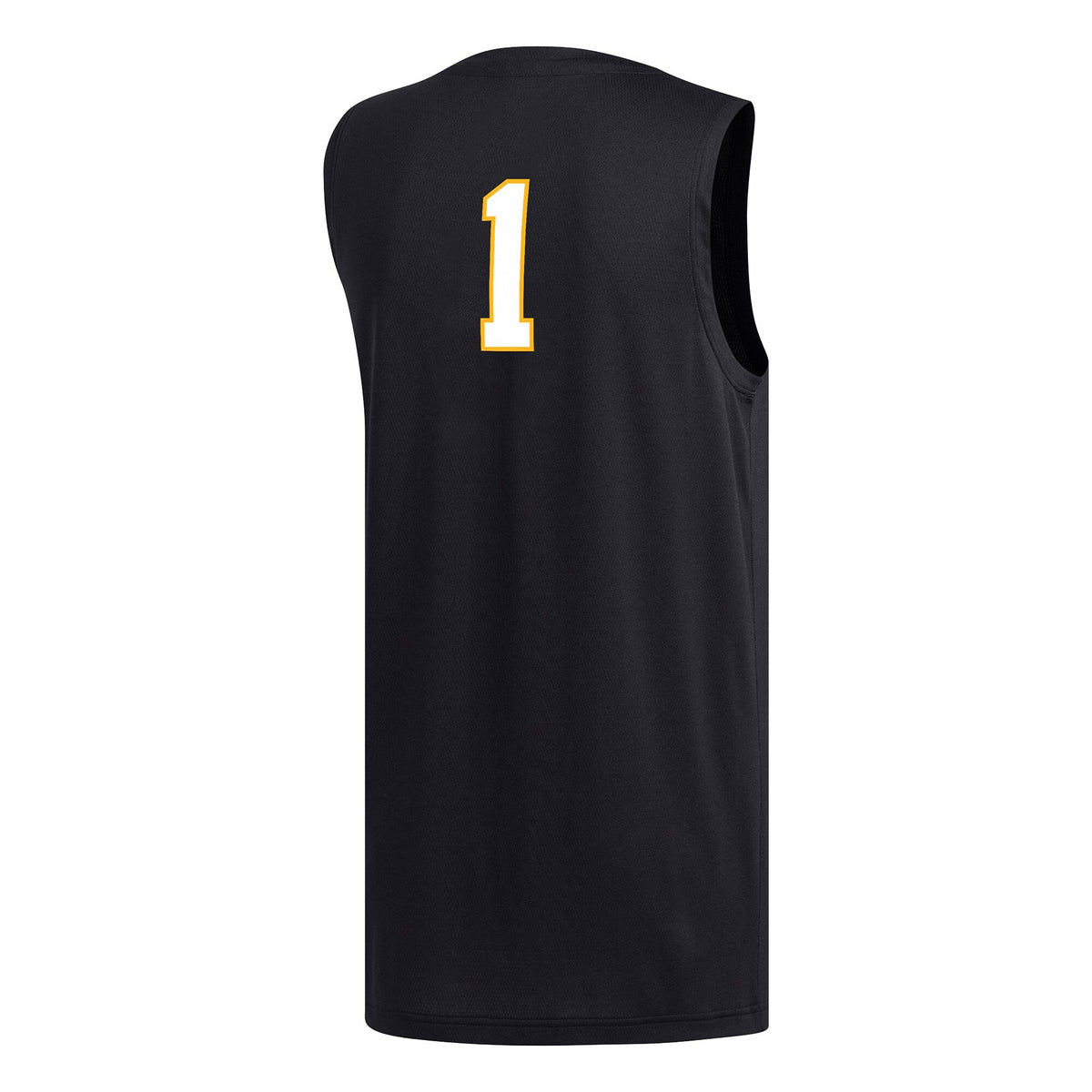 #1 Black Southern Miss Golden Eagles Replica Basketball Jersey product image 4, provided for visual reference and product