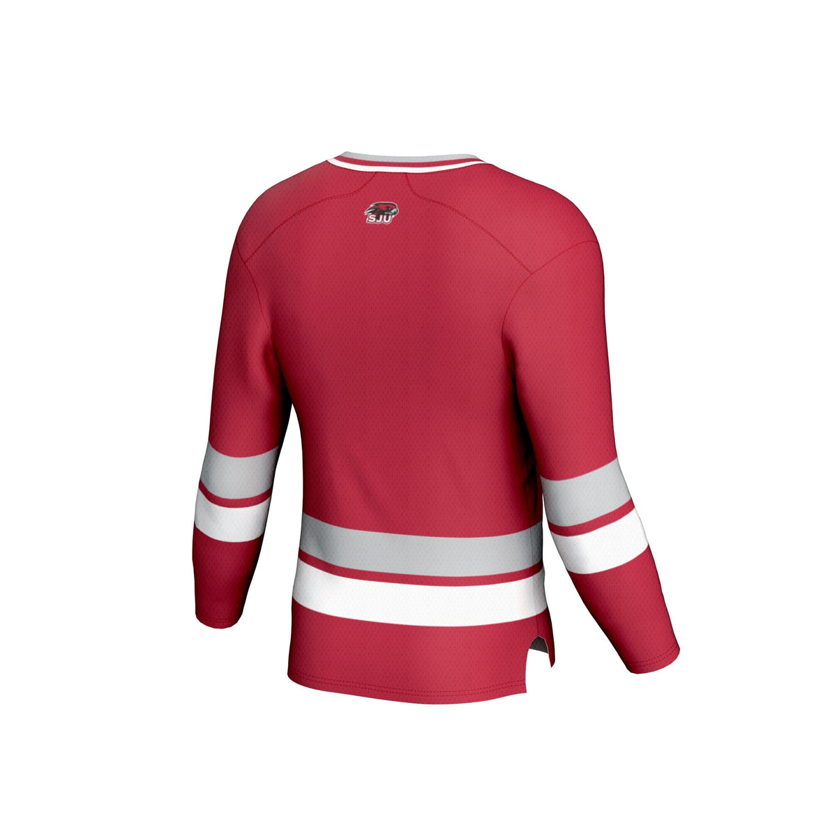 Saint Joseph's Hawks Spirit Hockey Jersey - Crimson product image 4, provided for visual reference and product detail review