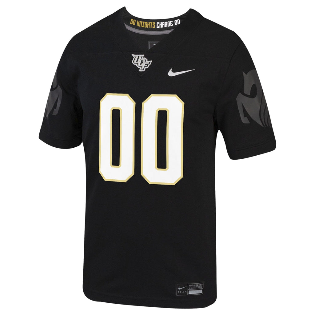 UCF Knights Home Custom Game Jersey - Black product image 3, provided for visual reference and product detail review