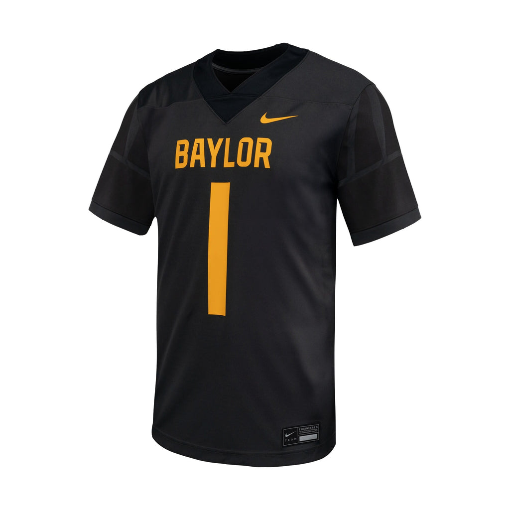 Anthracite Baylor Bears Untouchable Replica Football Jersey product image 3, provided for visual reference and product