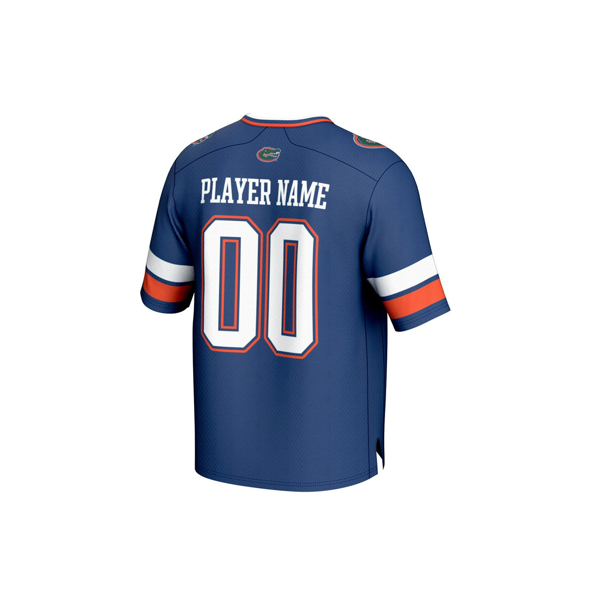 Florida Gators NIL Pick-A-Player Football Fashion Jersey - Royal product image 4, provided for visual reference and product