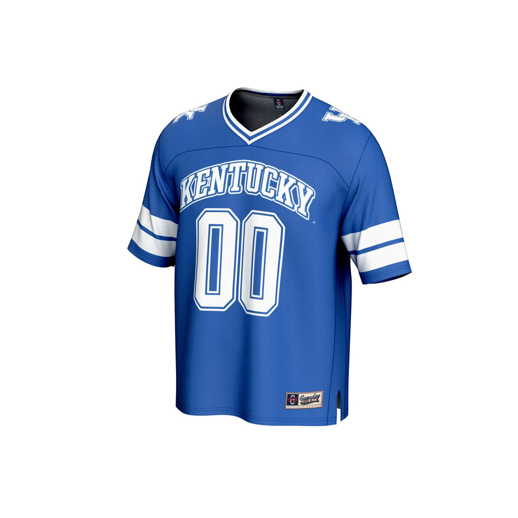 Kentucky Wildcats NIL Pick-A-Player Football Fashion Jersey - Royal product image 3, provided for visual reference and