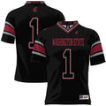 #1 Washington State Cougars Football Jersey - Black product image 1, provided for visual reference and product detail review