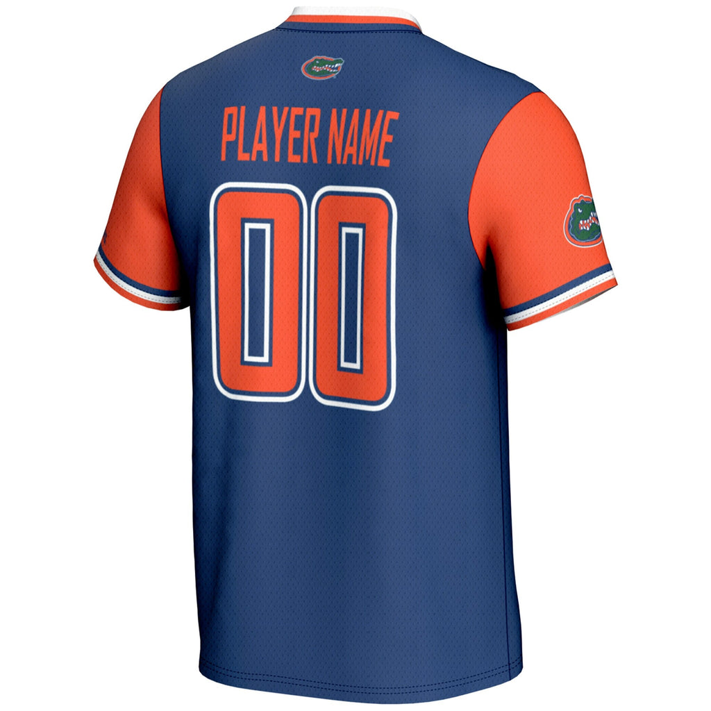 Florida Gators NIL Pick-A-Player Lightweight Softball Jersey - Royal product image 4, provided for visual reference and
