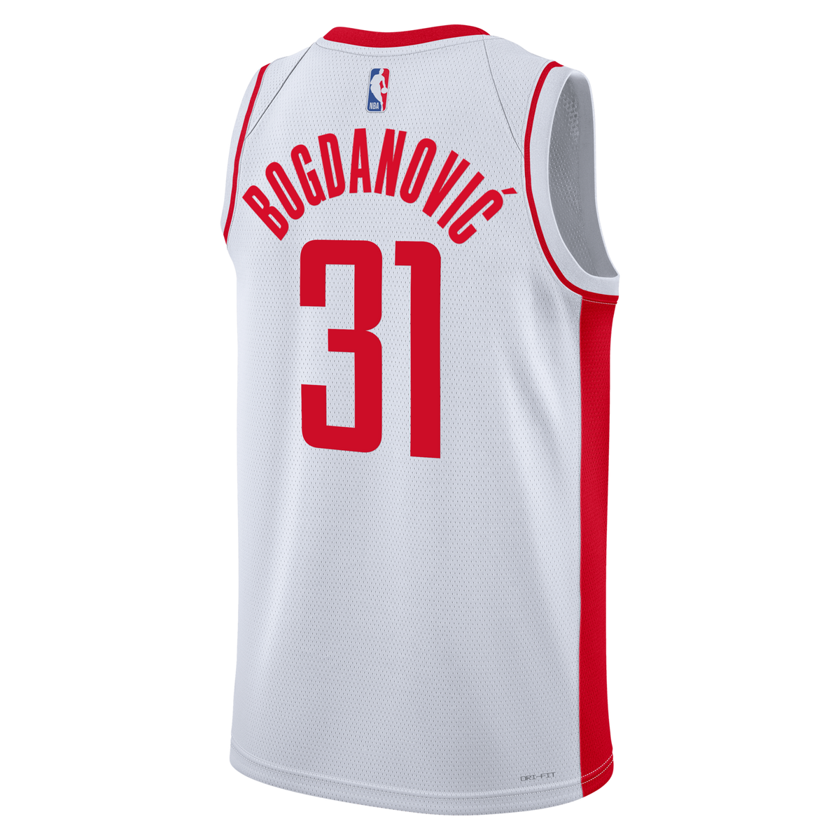 Houston Rockets Association Edition Swingman Jersey - White - Bogdan Bogdanović product image 4, provided for visual