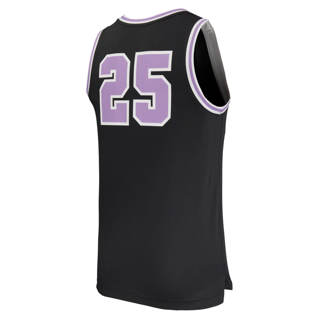 #25 Kansas State Wildcats Replica Basketball Jersey - Black product image 4, provided for visual reference and product