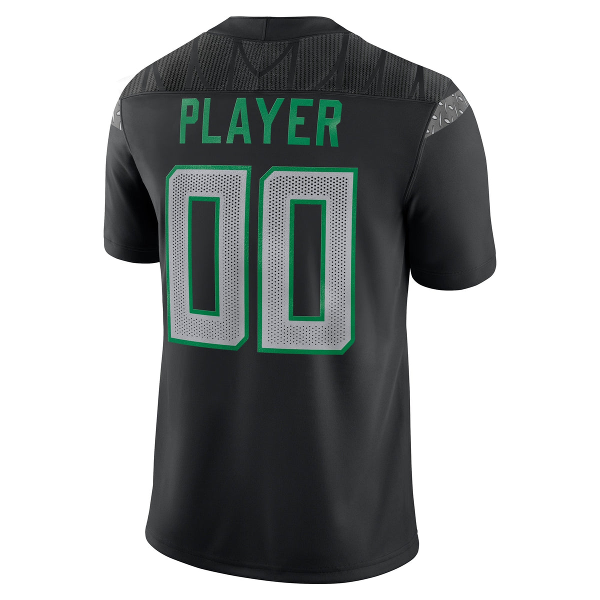 Oregon Ducks NIL Pick-A-Player Game Jersey - Black product image 4, provided for visual reference and product detail review