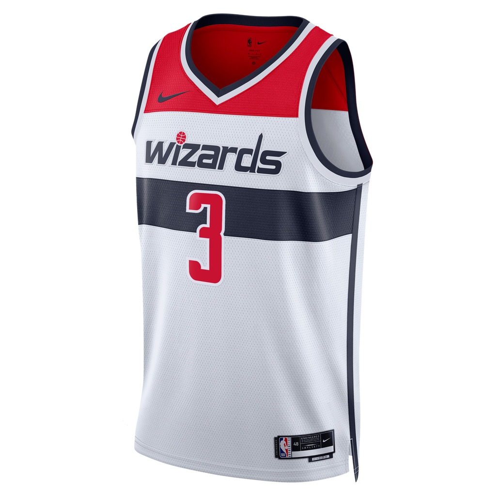 Washington Wizards Association Edition Swingman Jersey - White - Trae Young product image 3, provided for visual reference