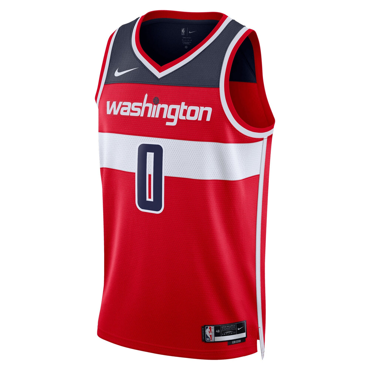 Washington Wizards Icon Edition Swingman Jersey - Red - Bilal Coulibaly product image 3, provided for visual reference and