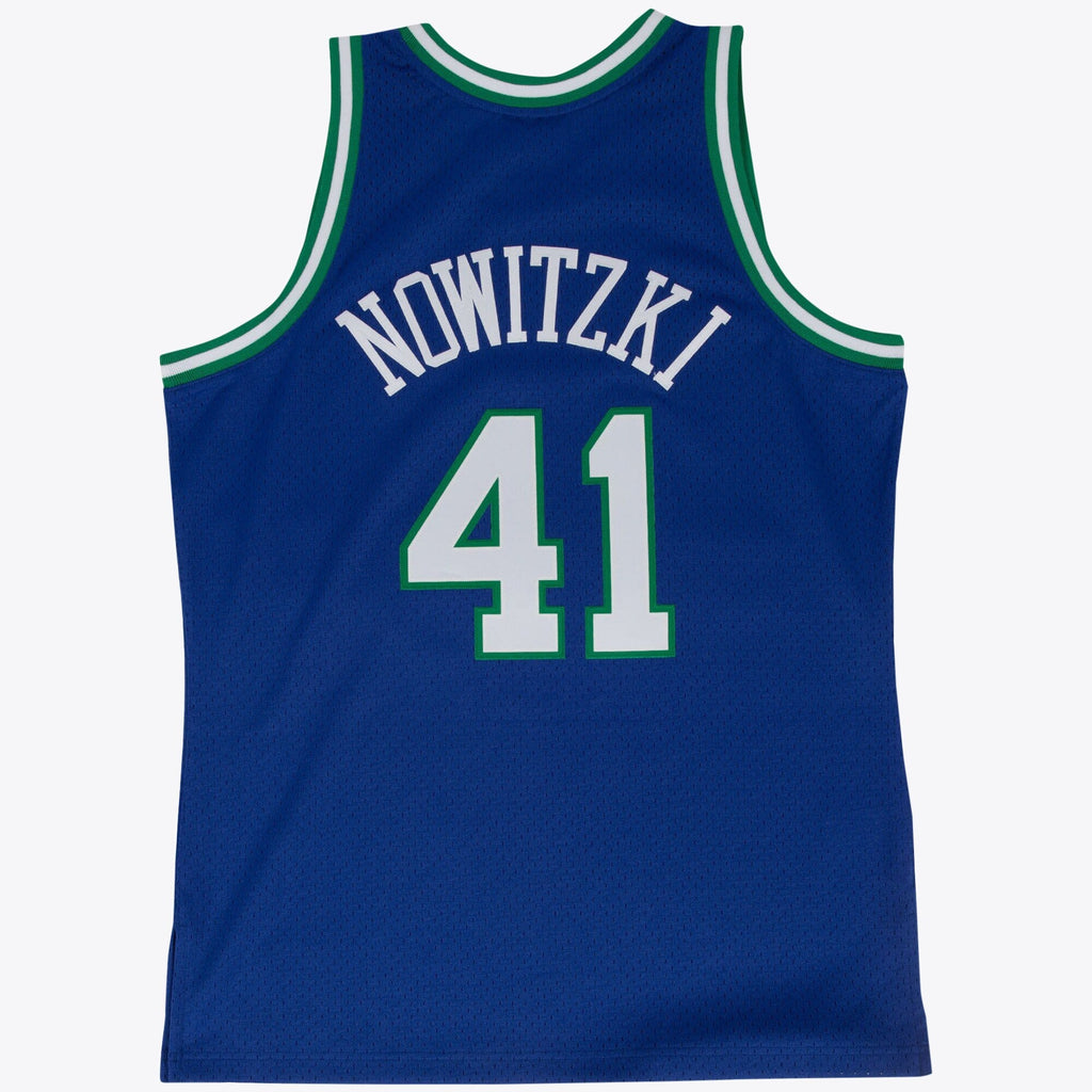 Dallas Mavericks Swingman Jersey Road Dirk Nowitzki 1998-99 product image 4, provided for visual reference and product