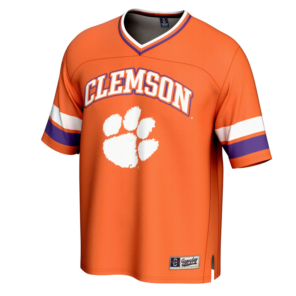 Clemson Tigers Spirit Football Jersey - Orange product image 3, provided for visual reference and product detail review