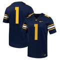 #1 Navy Cal Bears Untouchable Football Jersey product image 1, provided for visual reference and product detail review