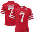 Eric Crouch Nebraska Huskers Heisman Football Jersey - Scarlet product image 1, provided for visual reference and product