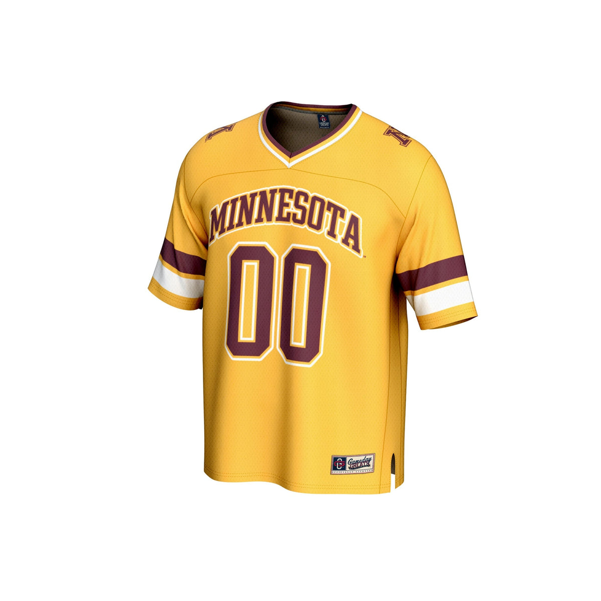 Minnesota Golden Gophers NIL Pick-A-Player Football Fashion Jersey - Gold product image 3, provided for visual reference and