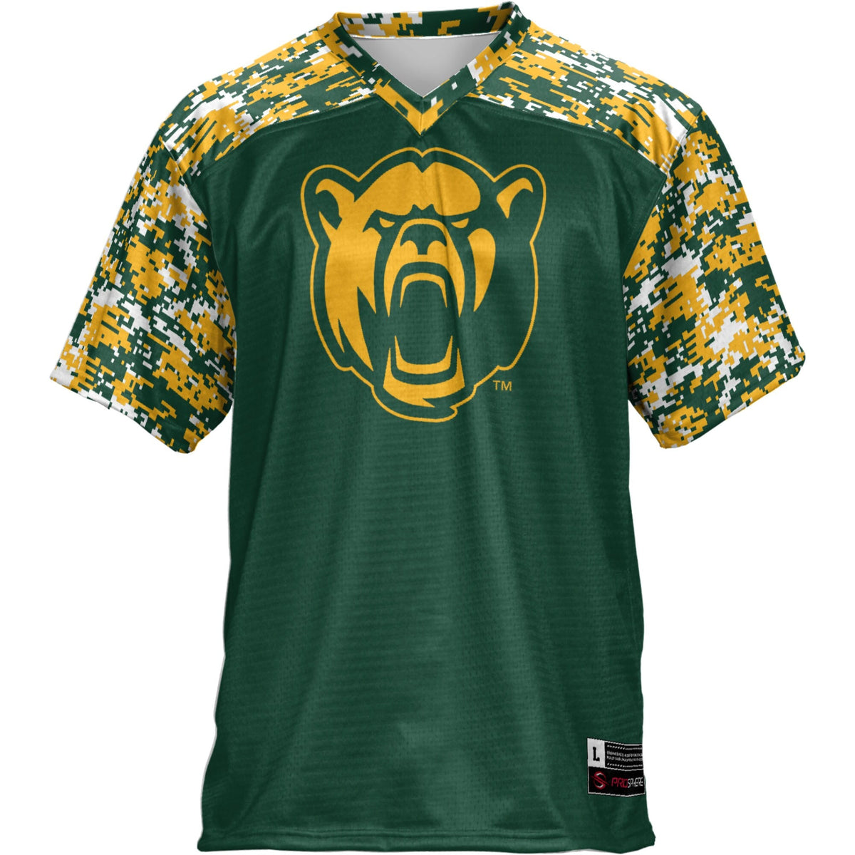 Baylor Bears Football Jersey - Green product image 3, provided for visual reference and product detail review