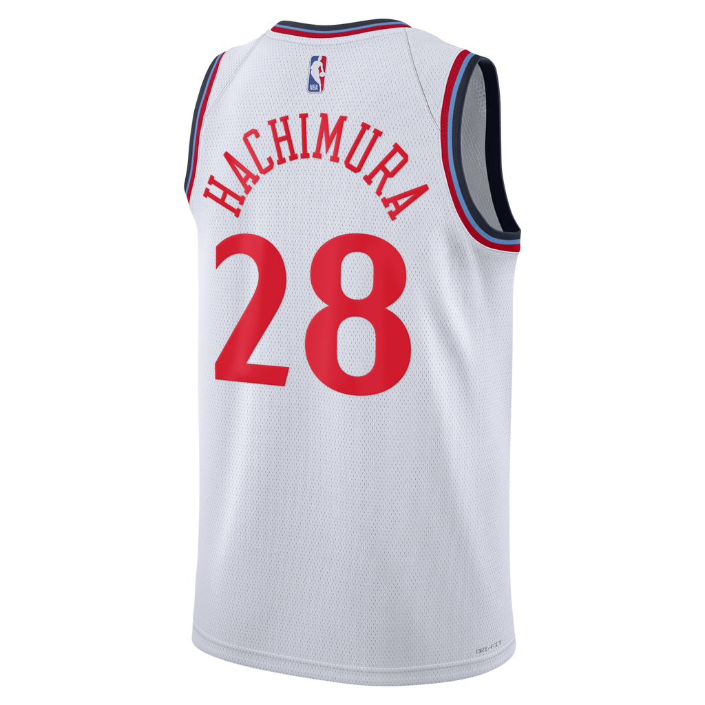 Los Angeles Clippers Replica Association Edition Swingman Jersey - White - Rui Hachimura product image 4, provided for