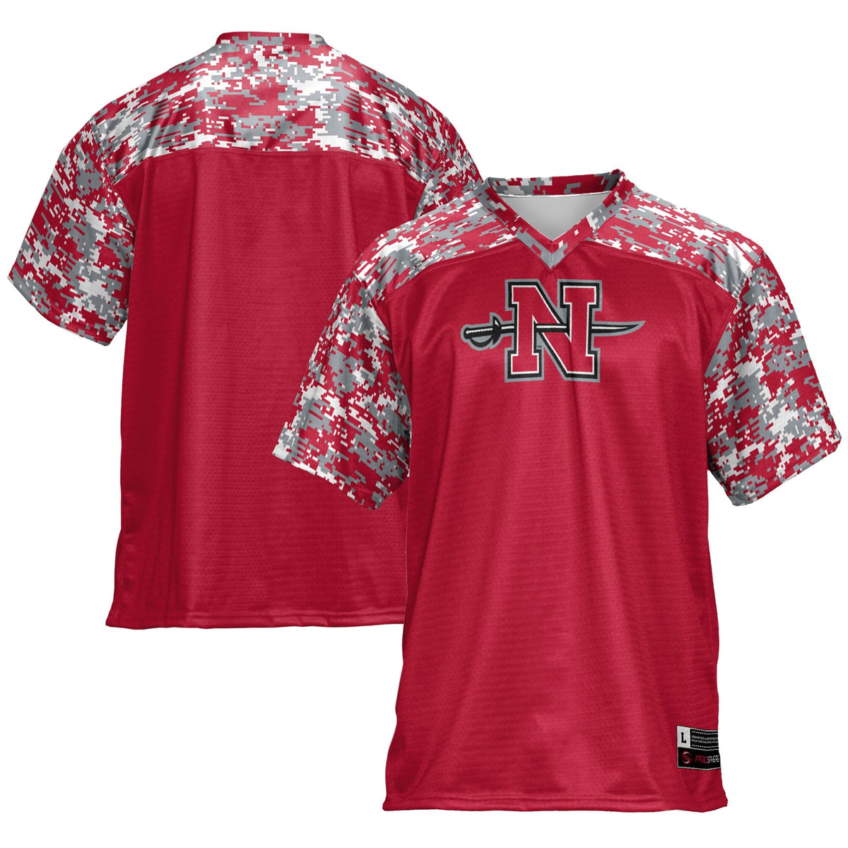 Nicholls State Colonels Football Jersey - Red product image 1, provided for visual reference and product detail review