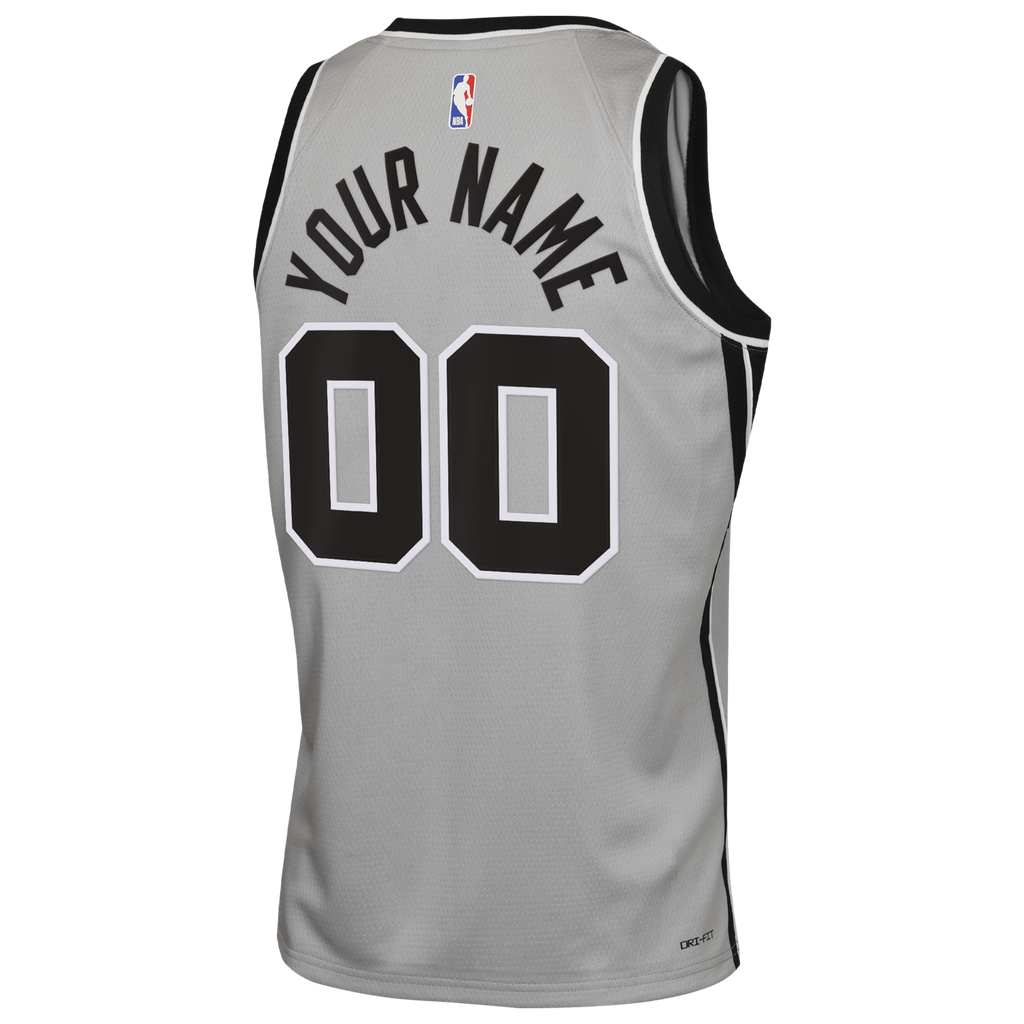 San Antonio Spurs Statement Jersey - Custom product image 4, provided for visual reference and product detail review