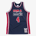 USA Basketball Authentic Jersey Christian Laettner 1992 product image 1, provided for visual reference and product detail