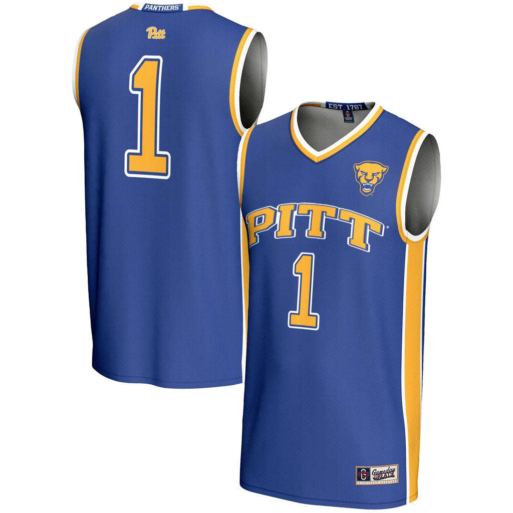 #1 Pitt Panthers Lightweight Basketball Jersey - Royal product image 1, provided for visual reference and product detail