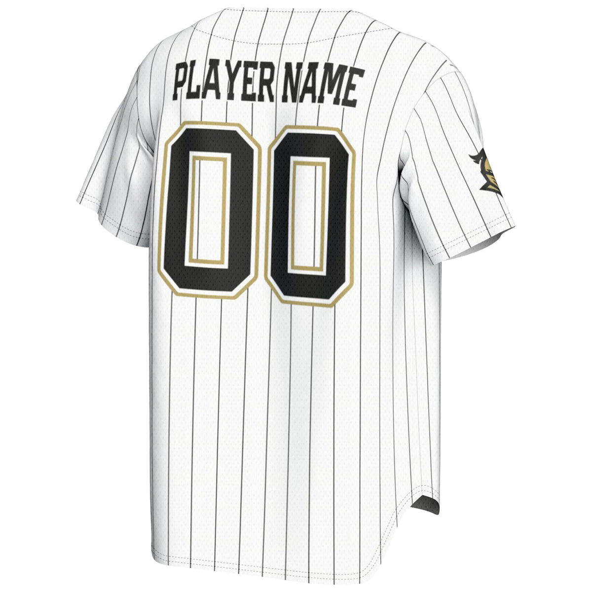 UCF Knights NIL Pick-A-Player Lightweight Baseball Jersey - White product image 4, provided for visual reference and product