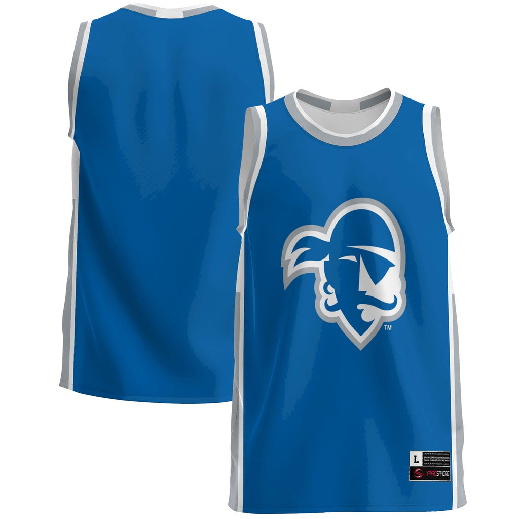 Seton Hall Pirates Lightweight Basketball Jersey - Blue product image 2, provided for visual reference and product detail