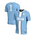 #1 North Carolina Tar Heels Soccer Jersey - Carolina Blue product image 1, provided for visual reference and product detail