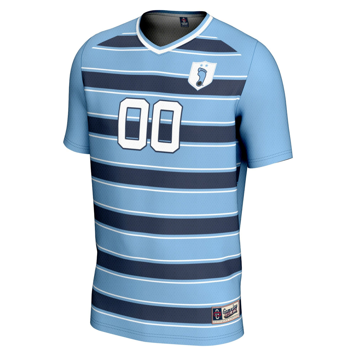 North Carolina Tar Heels NIL Pick-A-Player Lightweight Soccer Jersey - Carolina Blue product image 3, provided for visual