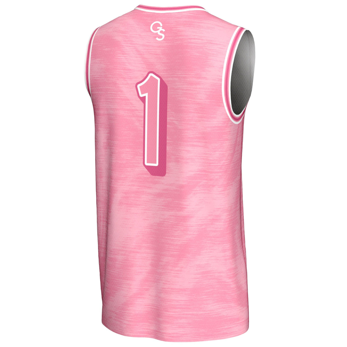 #1 Georgia Southern Eagles Lightweight Basketball Fashion Jersey - Pink product image 4, provided for visual reference and