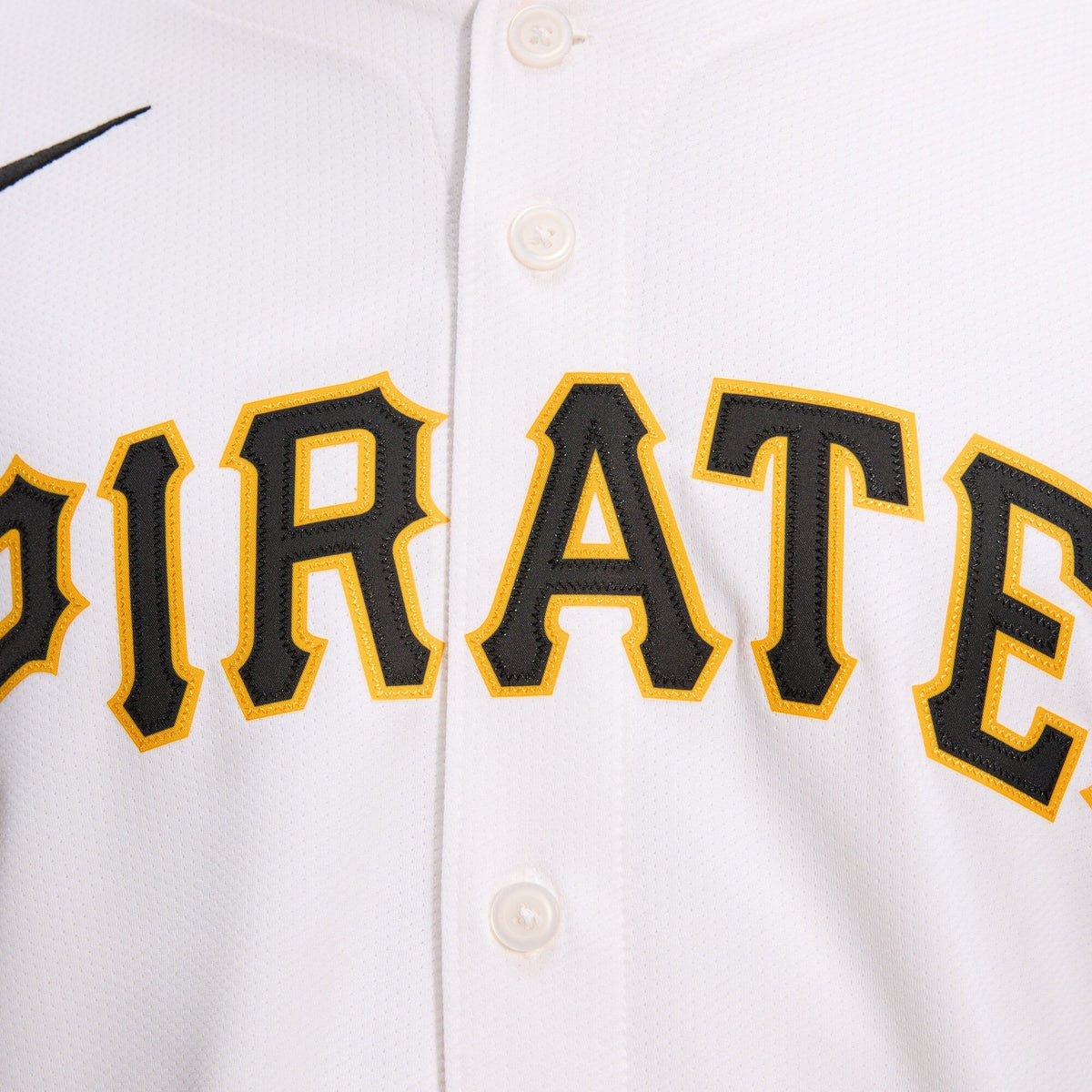 Pittsburgh Pirates White Home Limited Jersey product image 4, provided for visual reference and product detail review